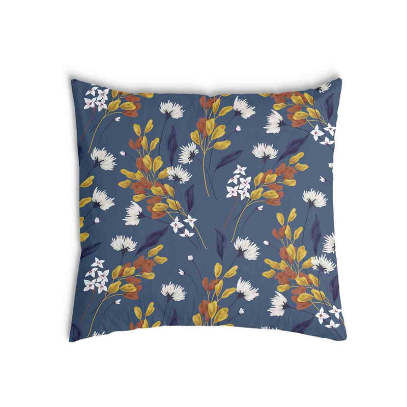 Gesundheitskissen Blau mit Blumenstrauß