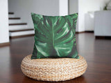 Gesundheitskissen mit Monstera Pflanze