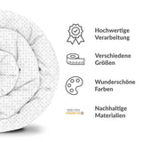 Therapiedecken Bettwäschen Set kleine Kreuze