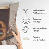 Gesundheitskissen mit Brezeln