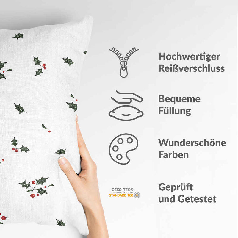 Gesundheitskissen Weiß Mistelzweige
