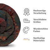 Therapiedecken Bettwäschen Set mit chinesischen Schriftzug