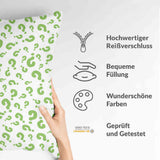 Gesundheitskissen Grüne Fragezeichen