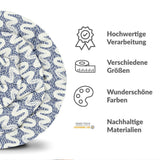 Therapiedecken Bettwäschen Set blau weiße Wellen
