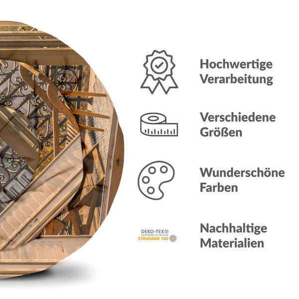 Therapiedecken Bettwäschen Set Gelb Paris