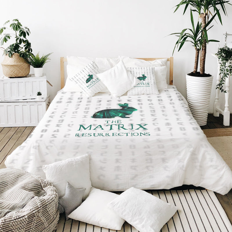 Therapiedecken Bettwäschen Set Weiß Matrix