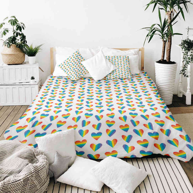Therapiedecken Bettwäschen Set LOVE IS LOVE
